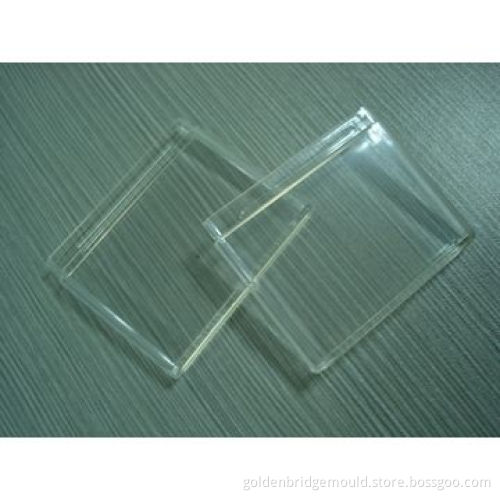 Plastic injection molding for medical dental equipment clear boxNew